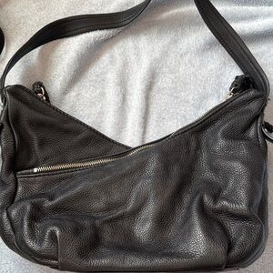The Sak Black Textured Shoulder Bag